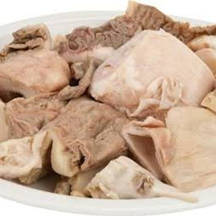 Beef Intestine (Abodi) Cleaned 2lb Pack - Flavorful Offal for Nigerian Soups, Stews & Pepper Soup